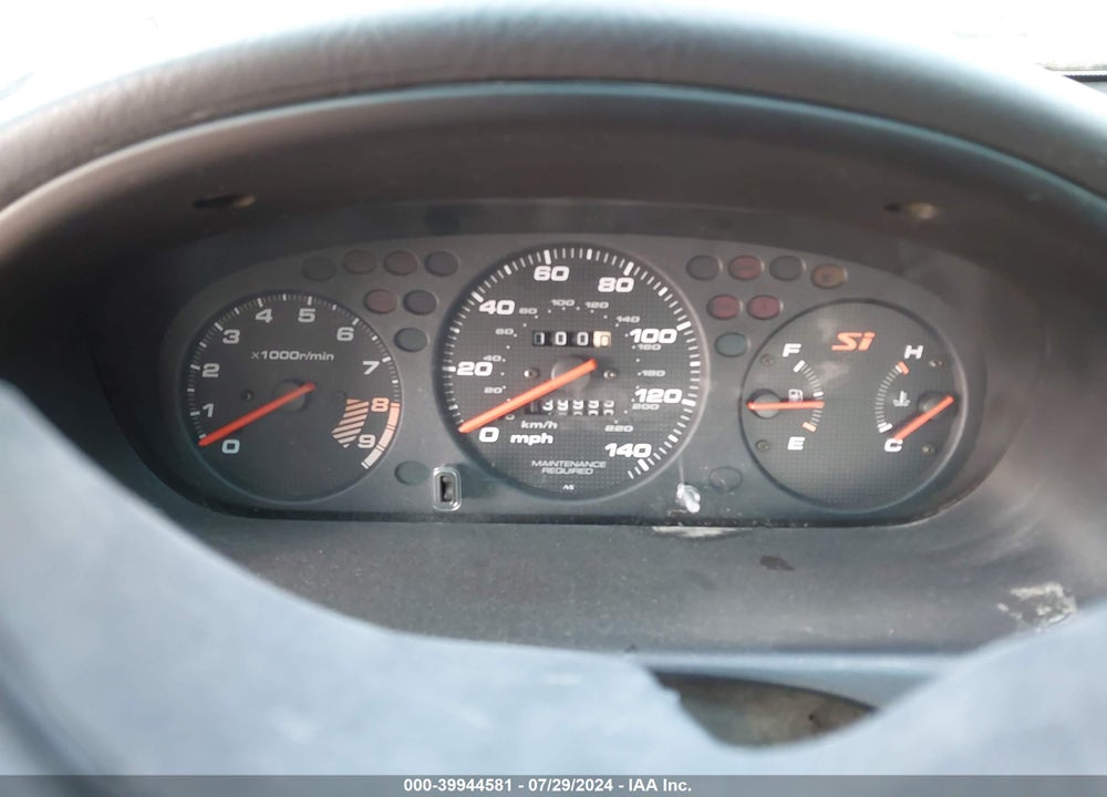 2000 HONDA CIVIC SI VIN: 1HGEM115XYL018642