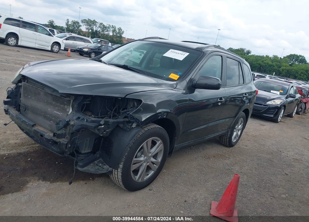 2012 HYUNDAI SANTA FE SE VIN: 5XYZH4AG8CG148592