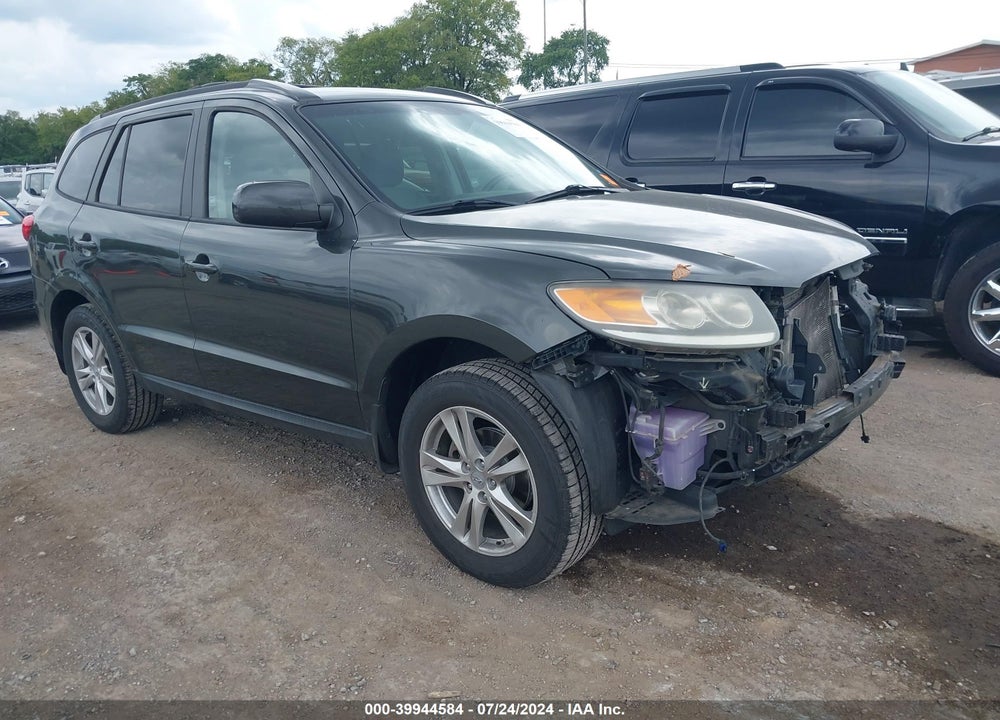 2012 HYUNDAI SANTA FE SE VIN: 5XYZH4AG8CG148592