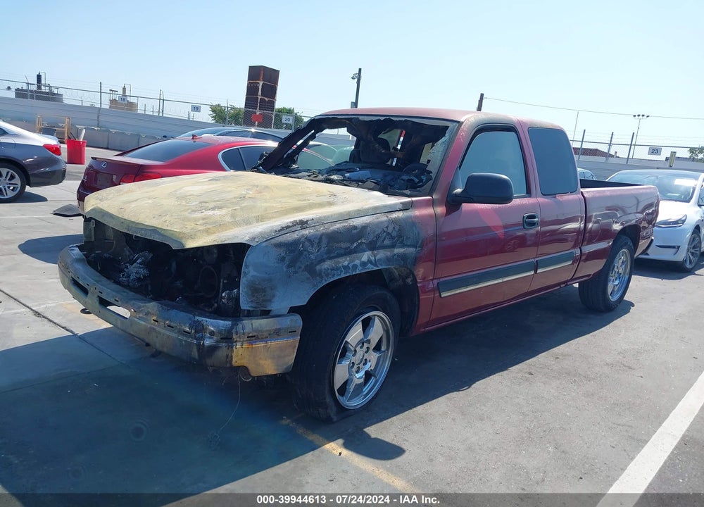 2005 CHEVROLET SILVERADO 1500 LS VIN: 2GCEC19T251351410