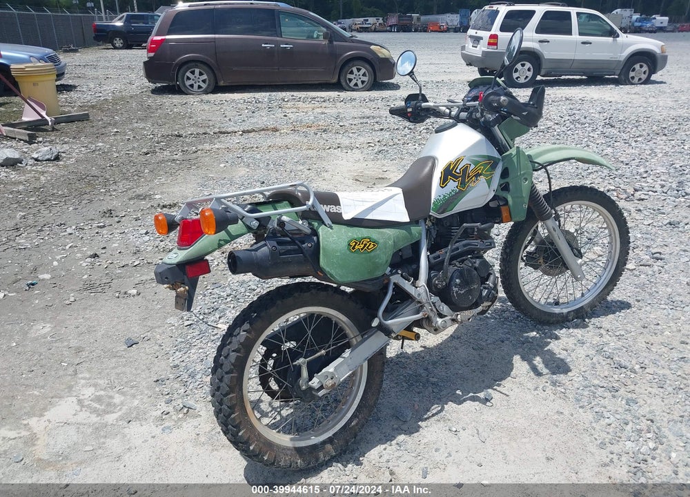 2001 KAWASAKI KL250 D VIN: JKAKLMD161A104282