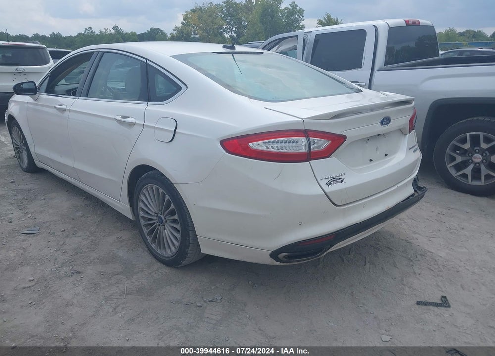 2016 FORD FUSION TITANIUM VIN: 3FA6P0K90GR177598