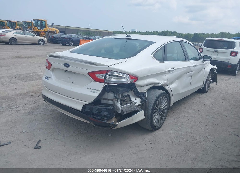 2016 FORD FUSION TITANIUM VIN: 3FA6P0K90GR177598