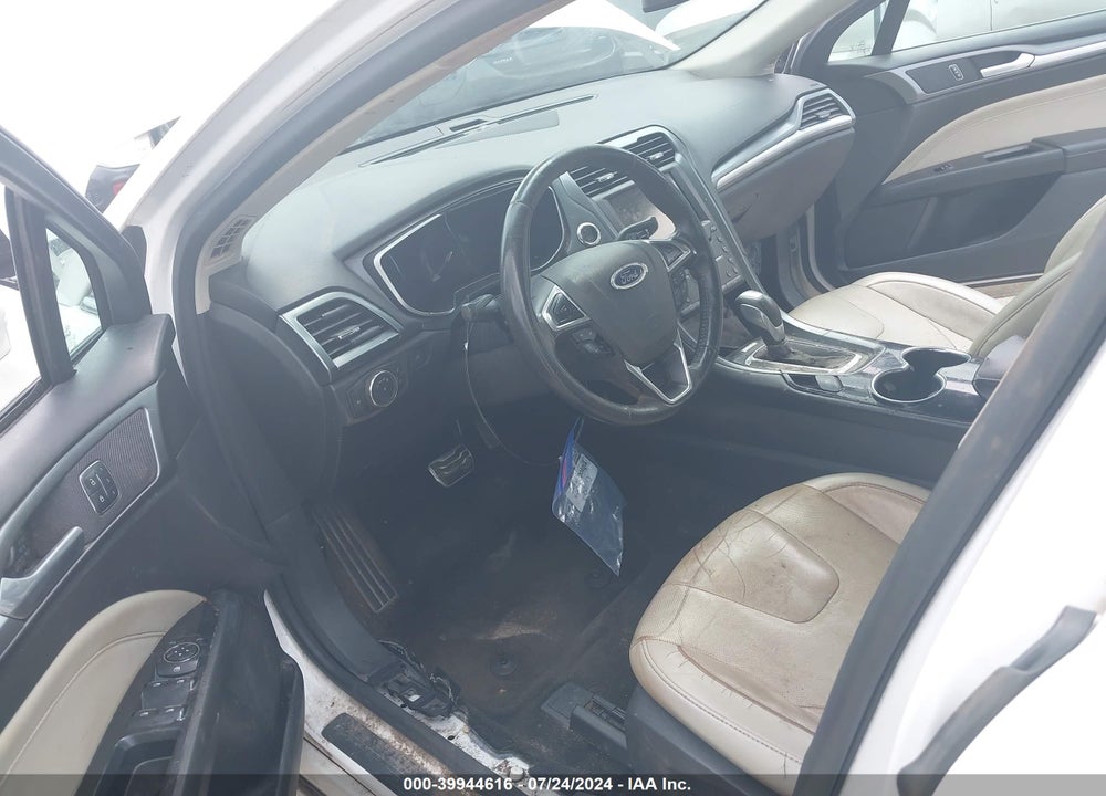 2016 FORD FUSION TITANIUM VIN: 3FA6P0K90GR177598