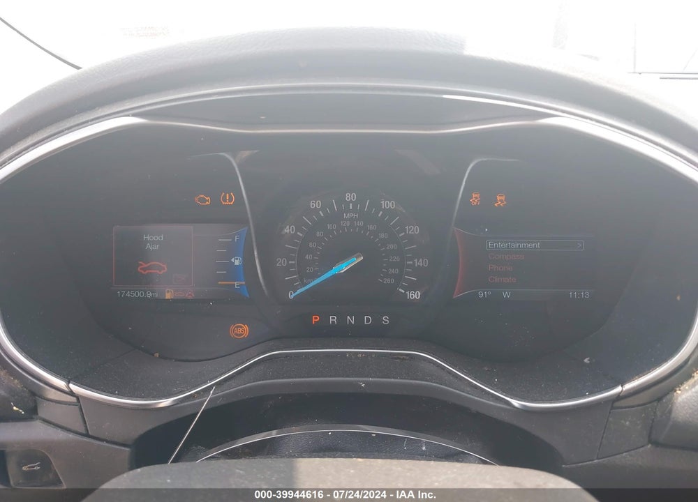 2016 FORD FUSION TITANIUM VIN: 3FA6P0K90GR177598