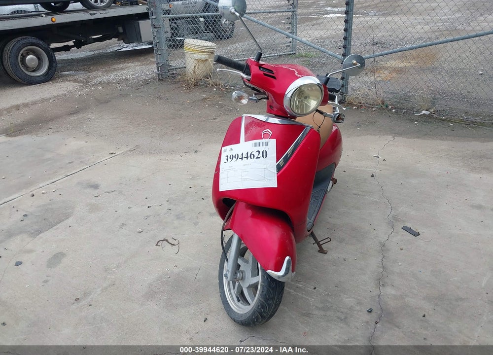 2013 SYM FIDDLE II 125 VIN: RFGBS1HE8DXAW1473