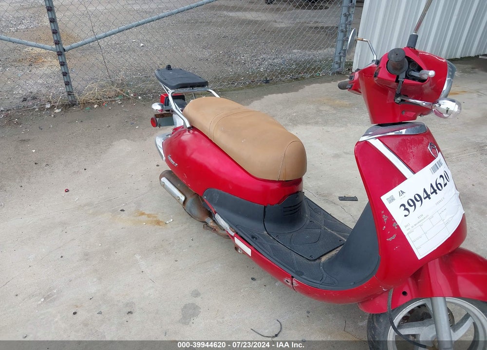 2013 SYM FIDDLE II 125 VIN: RFGBS1HE8DXAW1473