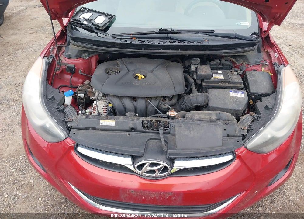 2011 HYUNDAI ELANTRA GLS (ULSAN PLANT) VIN: KMHDH4AE8BU110832