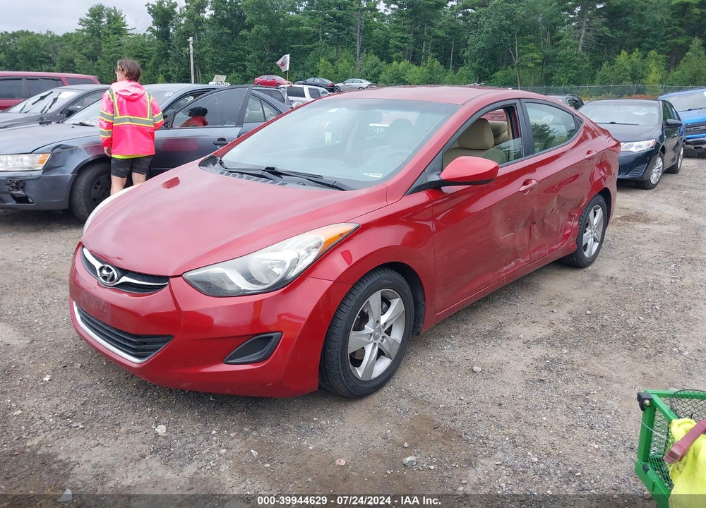 2011 HYUNDAI ELANTRA GLS (ULSAN PLANT) VIN: KMHDH4AE8BU110832