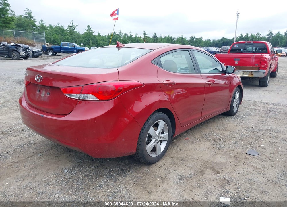 2011 HYUNDAI ELANTRA GLS (ULSAN PLANT) VIN: KMHDH4AE8BU110832