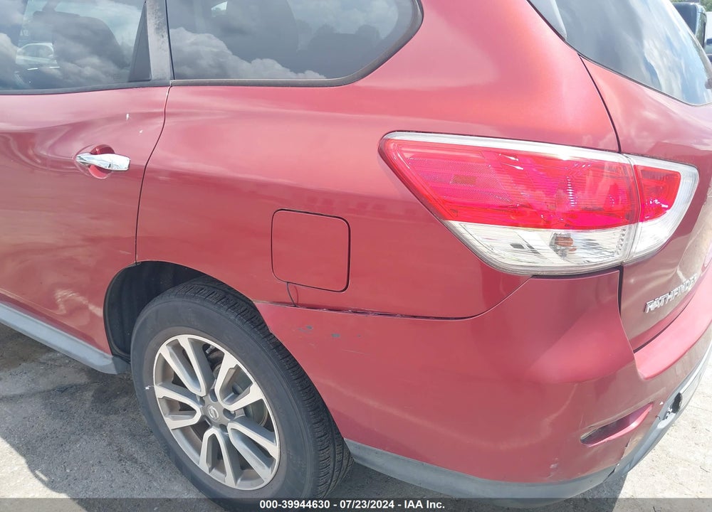 2013 NISSAN PATHFINDER S VIN: 5N1AR2MN9DC656838