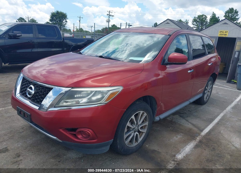 2013 NISSAN PATHFINDER S VIN: 5N1AR2MN9DC656838