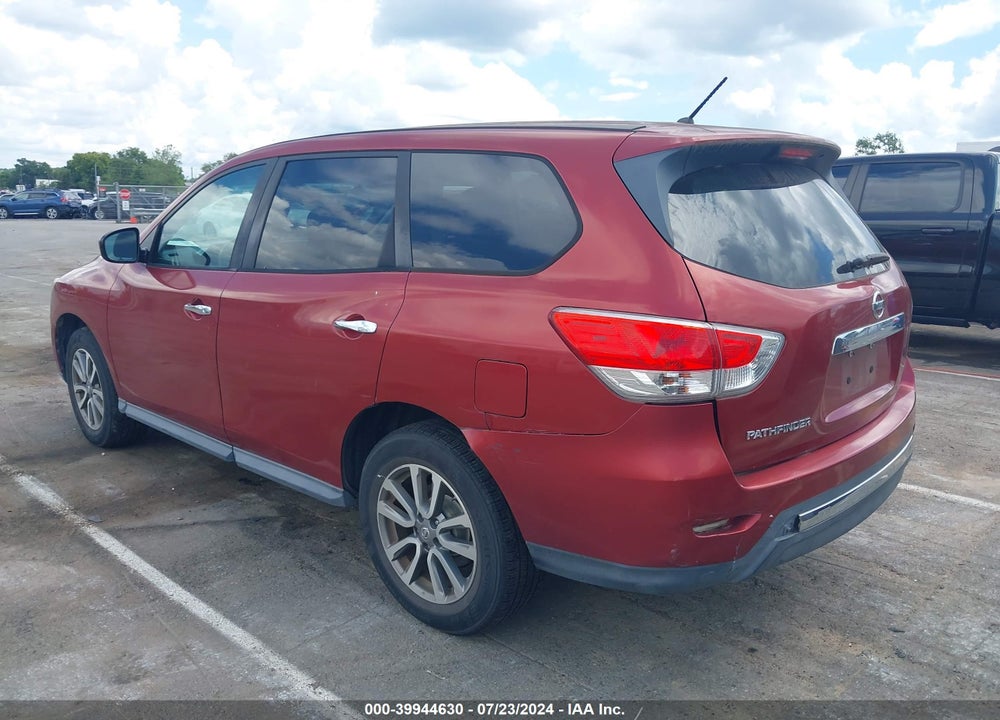 2013 NISSAN PATHFINDER S VIN: 5N1AR2MN9DC656838
