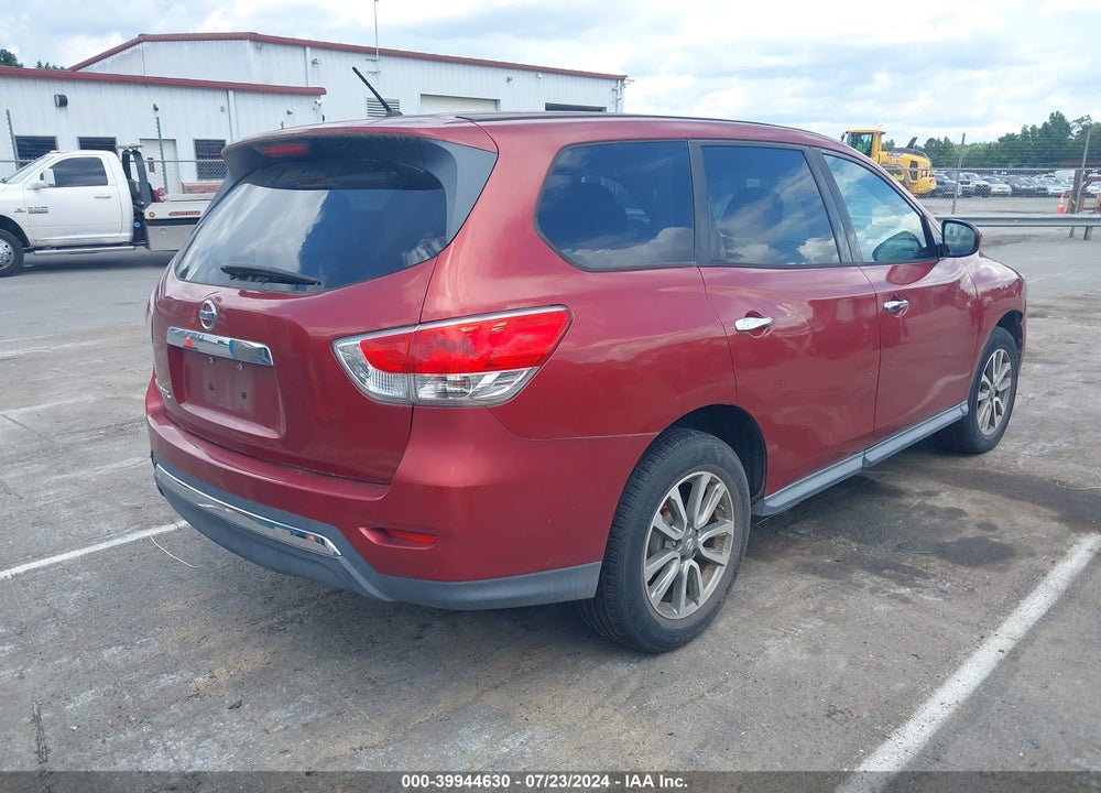 2013 NISSAN PATHFINDER S VIN: 5N1AR2MN9DC656838