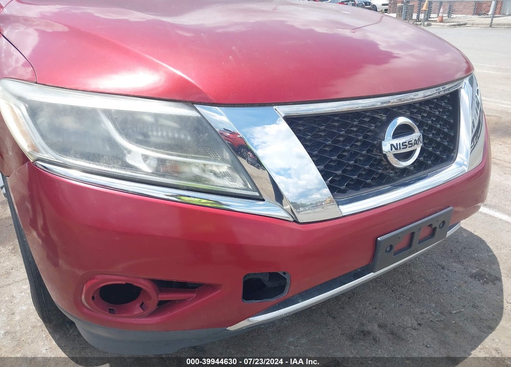 2013 NISSAN PATHFINDER S VIN: 5N1AR2MN9DC656838
