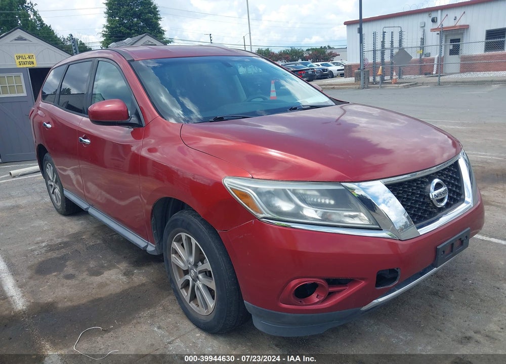 2013 NISSAN PATHFINDER S VIN: 5N1AR2MN9DC656838