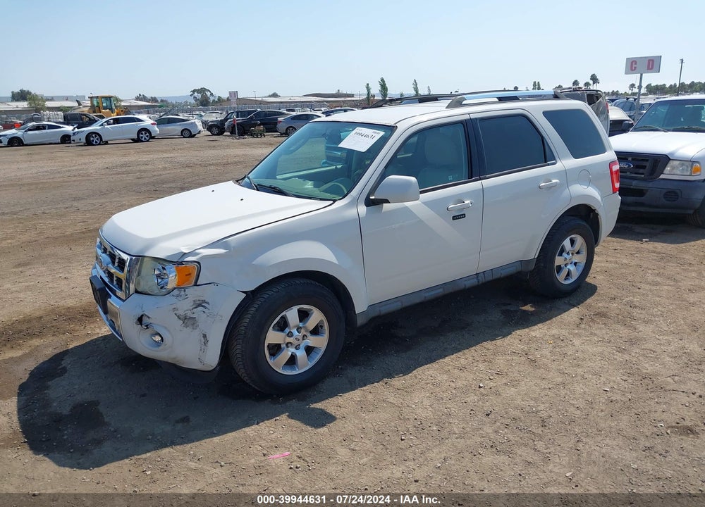 2010 FORD ESCAPE LIMITED VIN: 1FMCU0E7XAKC89137