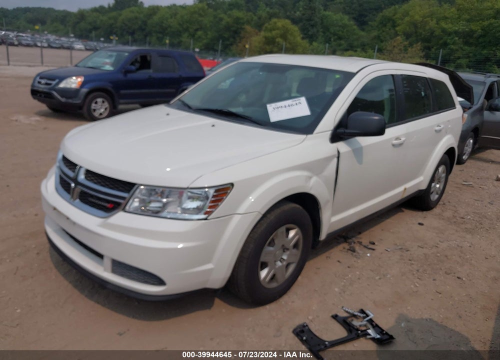 2012 DODGE JOURNEY SE/AVP VIN: 3C4PDCABXCT282594