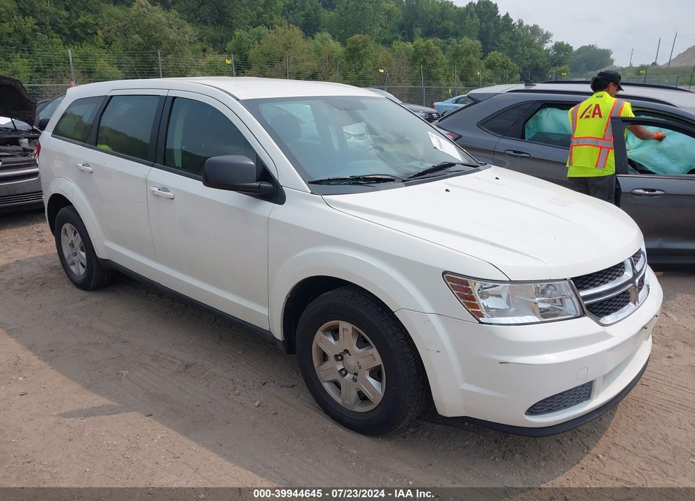 2012 DODGE JOURNEY SE/AVP VIN: 3C4PDCABXCT282594