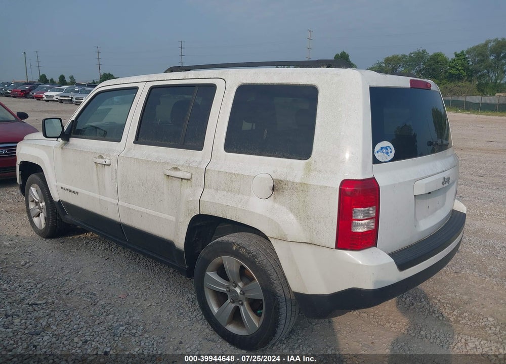 2012 JEEP PATRIOT LATITUDE VIN: 1C4NJRFB5CD658877