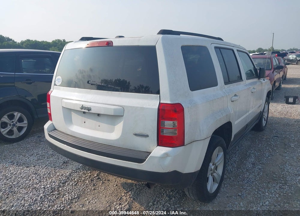 2012 JEEP PATRIOT LATITUDE VIN: 1C4NJRFB5CD658877