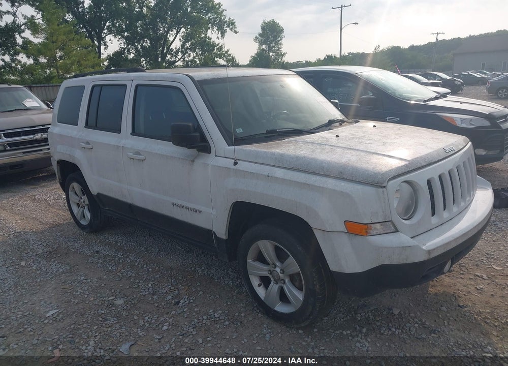 2012 JEEP PATRIOT LATITUDE VIN: 1C4NJRFB5CD658877