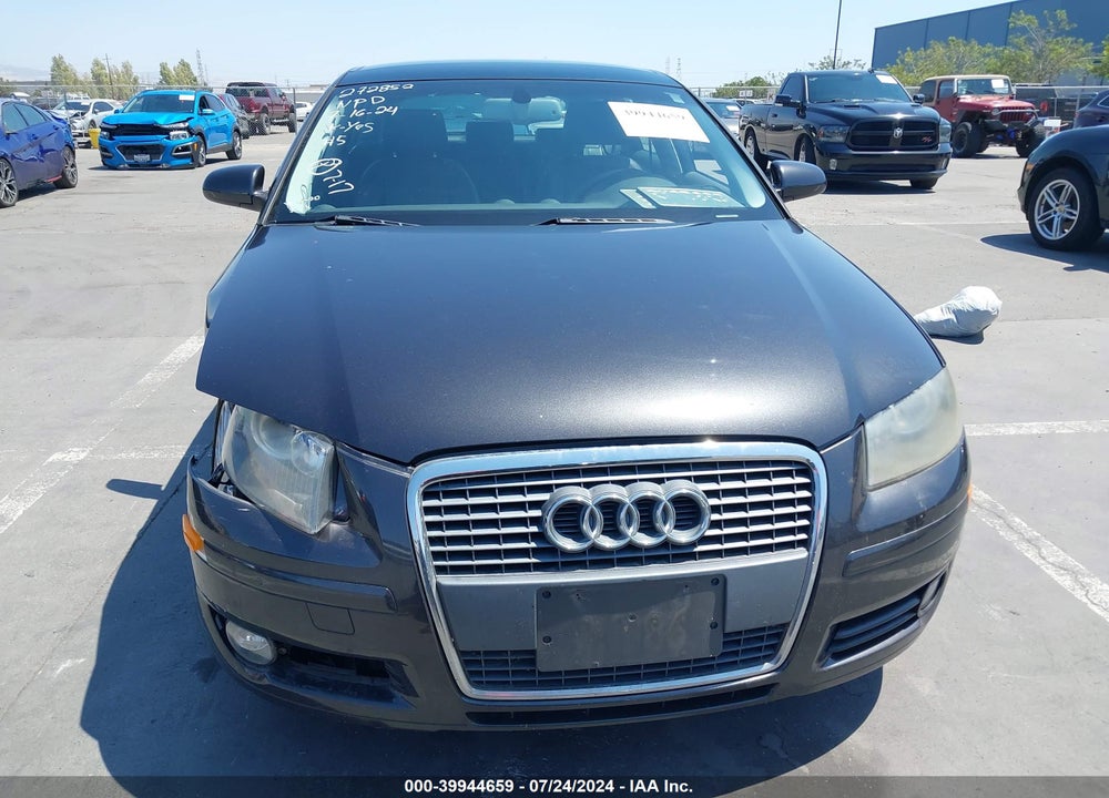 2007 AUDI A3 2.0T VIN: WAUNF78P27A197009