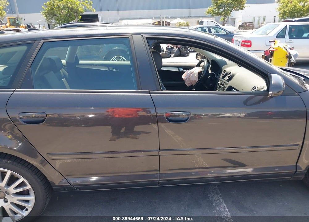 2007 AUDI A3 2.0T VIN: WAUNF78P27A197009