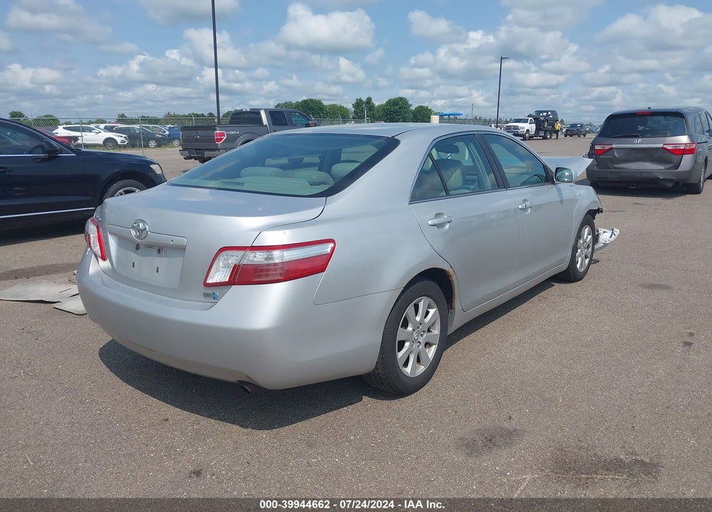 2008 TOYOTA CAMRY HYBRID VIN: 4T1BB46K98U062421