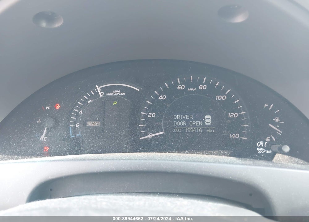 2008 TOYOTA CAMRY HYBRID VIN: 4T1BB46K98U062421