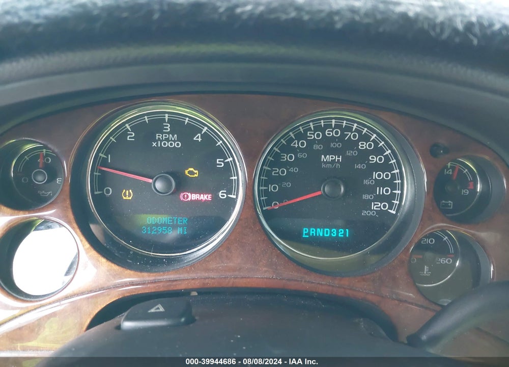 2007 CHEVROLET TAHOE LTZ VIN: 1GNFK13007J351332
