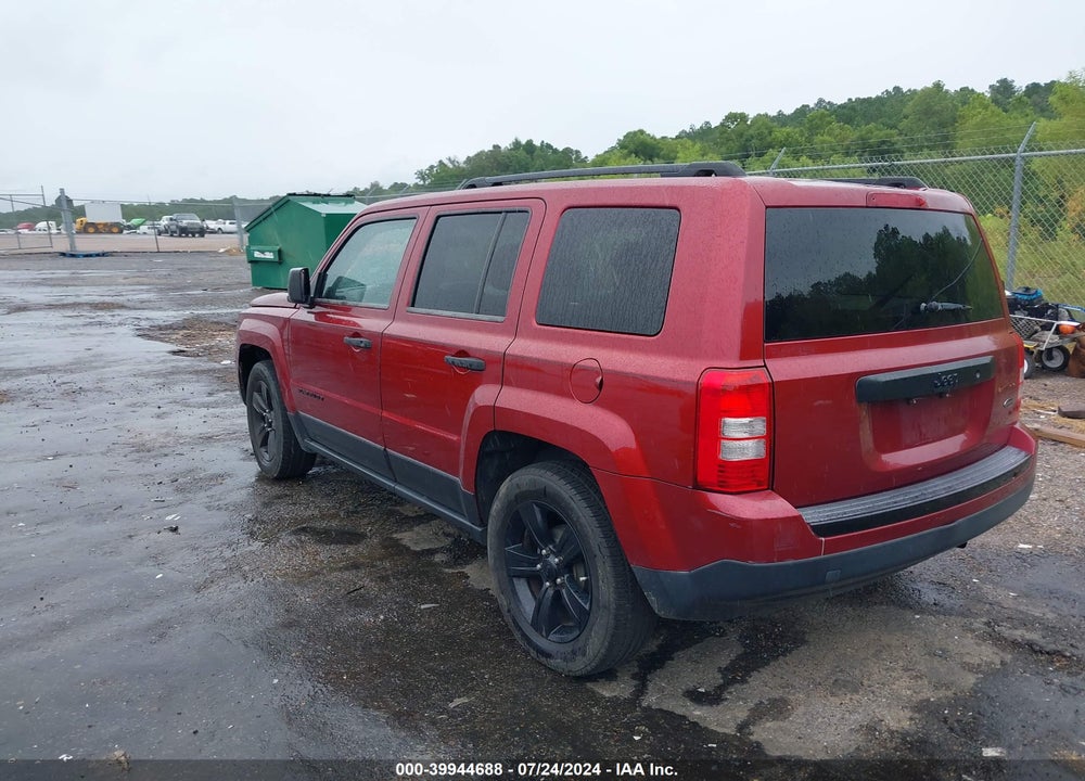2014 JEEP PATRIOT ALTITUDE VIN: 1C4NJPBA2ED848575