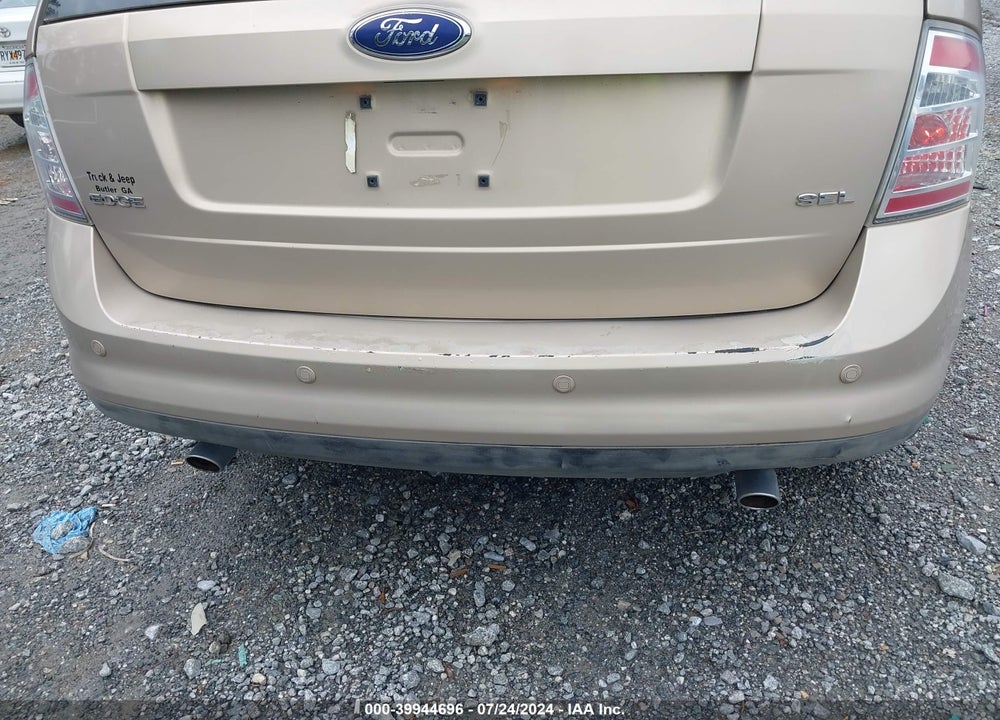 2007 FORD EDGE SEL PLUS VIN: 2FMDK39C97BB50980