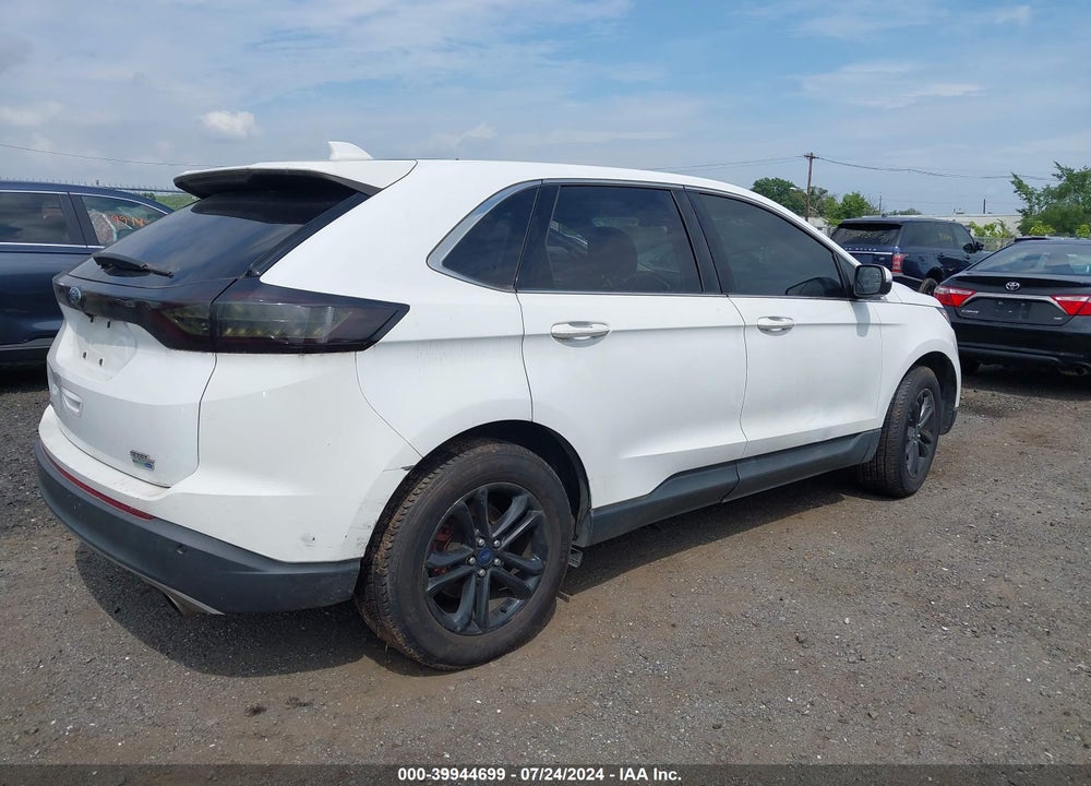 2015 FORD EDGE SEL VIN: 2FMTK4J95FBC18370