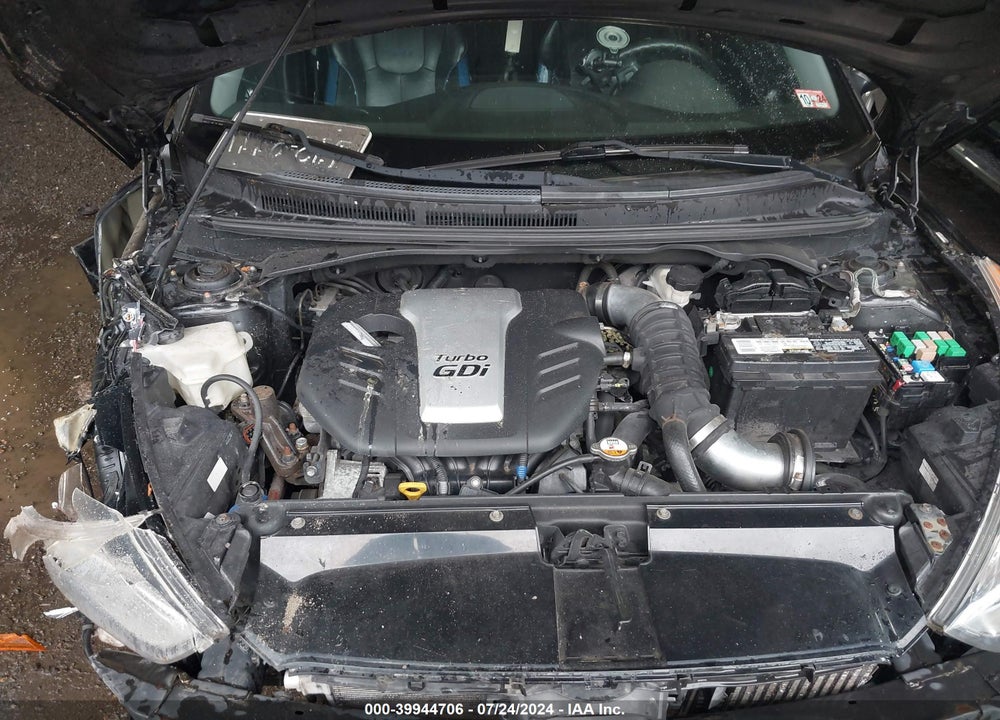 2013 HYUNDAI VELOSTER TURBO W/BLUE VIN: KMHTC6AE9DU134419