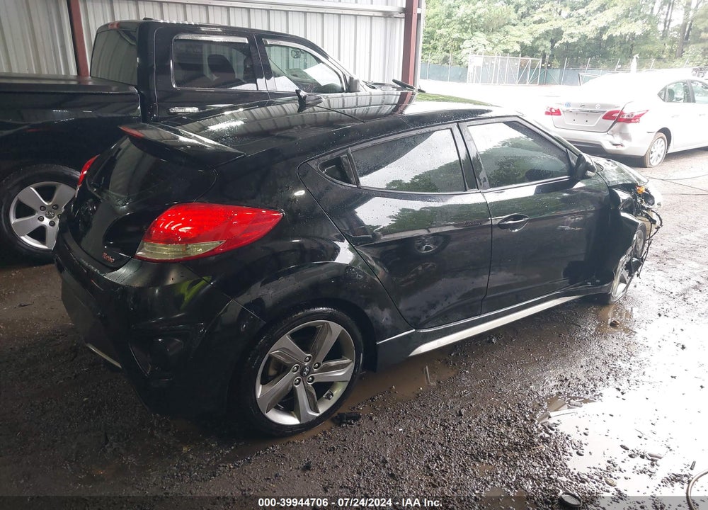 2013 HYUNDAI VELOSTER TURBO W/BLUE VIN: KMHTC6AE9DU134419