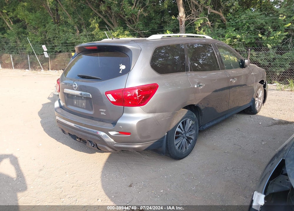 2018 NISSAN PATHFINDER PLATINUM/S/SL/SV VIN: 5N1DR2MM1JC630797