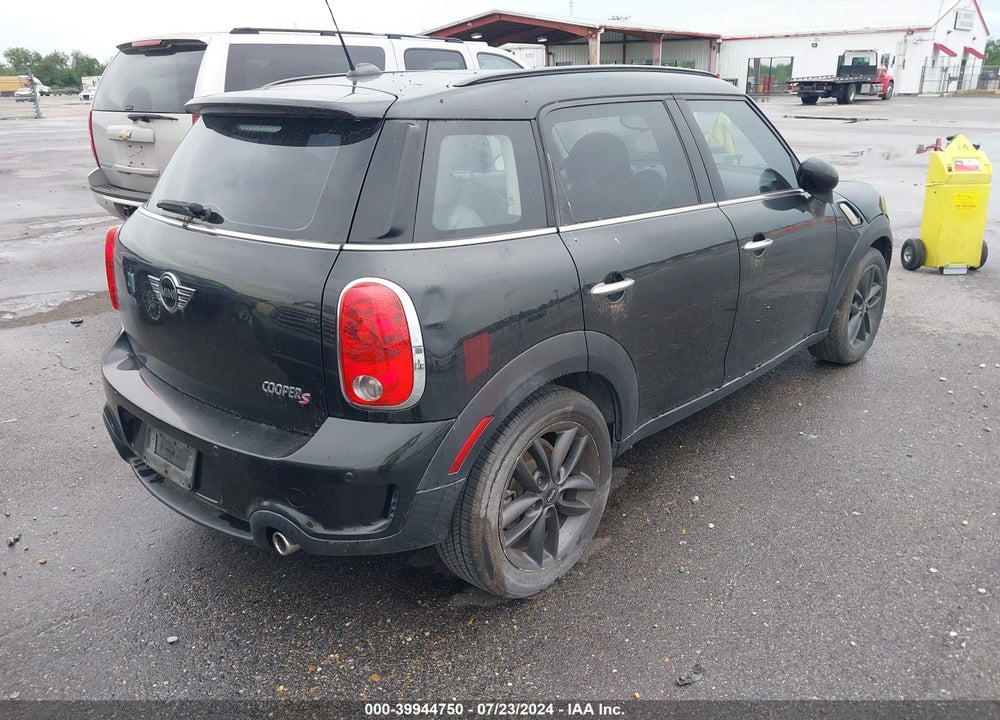2012 MINI COOPER S COUNTRYMAN VIN: WMWZC3C53CWM27761