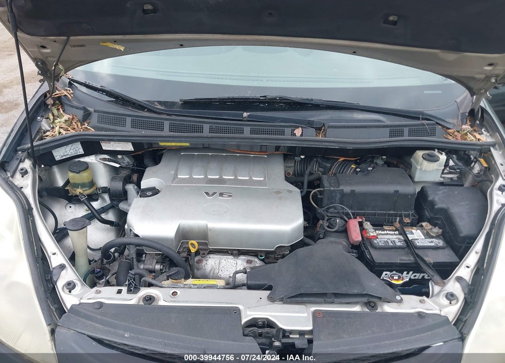 2008 TOYOTA SIENNA CE VIN: 5TDZK23C48S212492