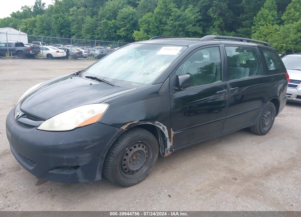 2008 TOYOTA SIENNA CE VIN: 5TDZK23C48S212492