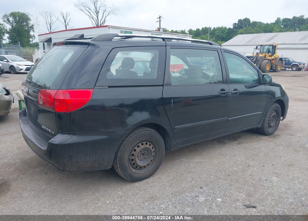 2008 TOYOTA SIENNA CE VIN: 5TDZK23C48S212492