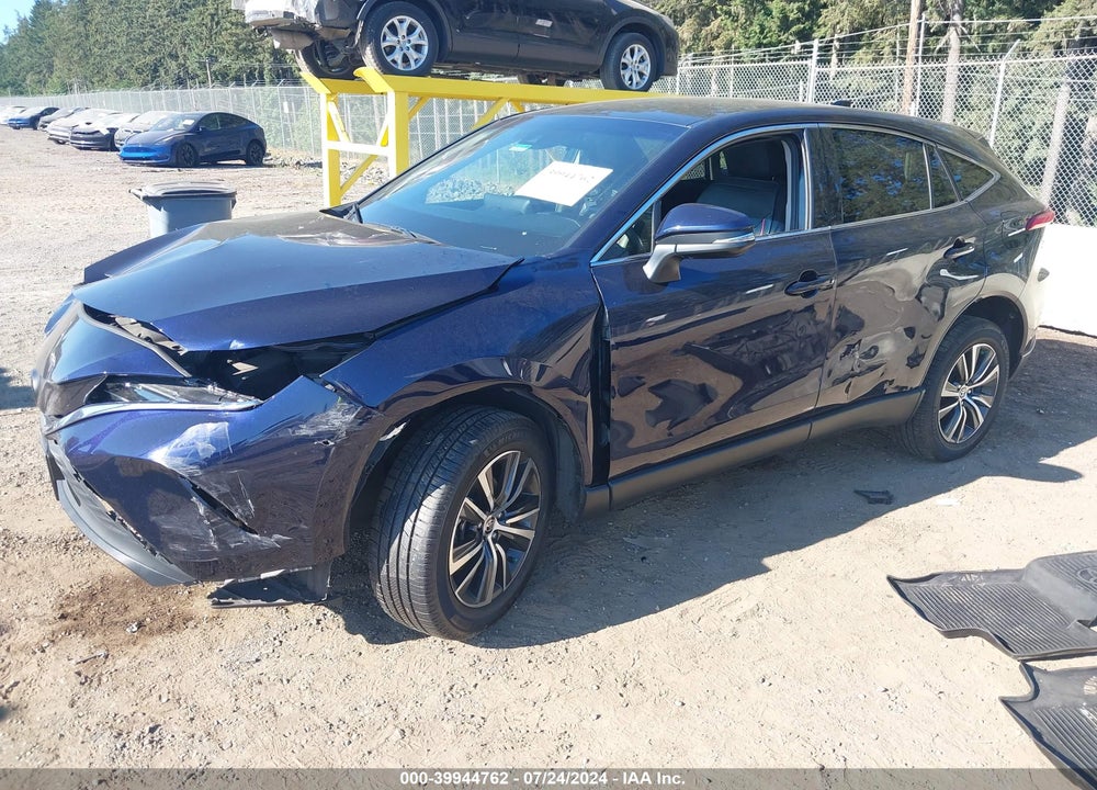 2022 TOYOTA VENZA VIN: JTEAAAAH5NJ091209