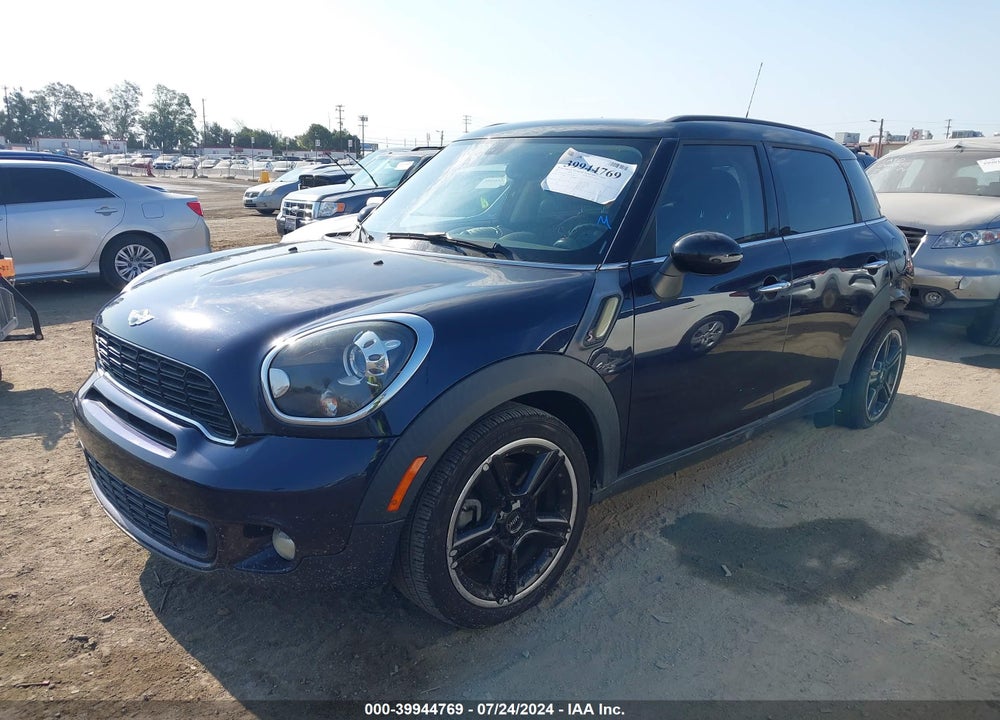 2013 MINI COUNTRYMAN COOPER S VIN: WMWZC3C51DWP51244