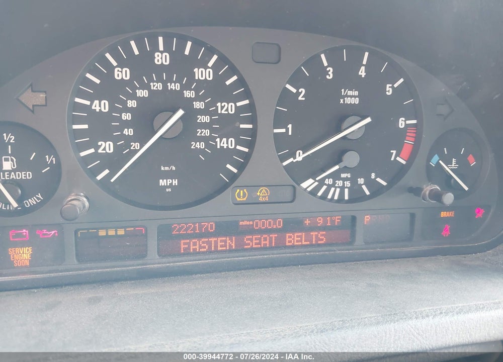 2004 BMW X5 3.0I VIN: 5UXFA13584LU35436