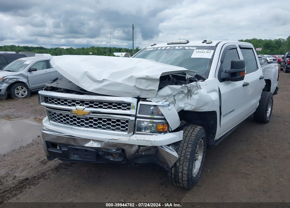 2014 CHEVROLET SILVERADO 1500 1LT VIN: 3GCUKREC1EG418394