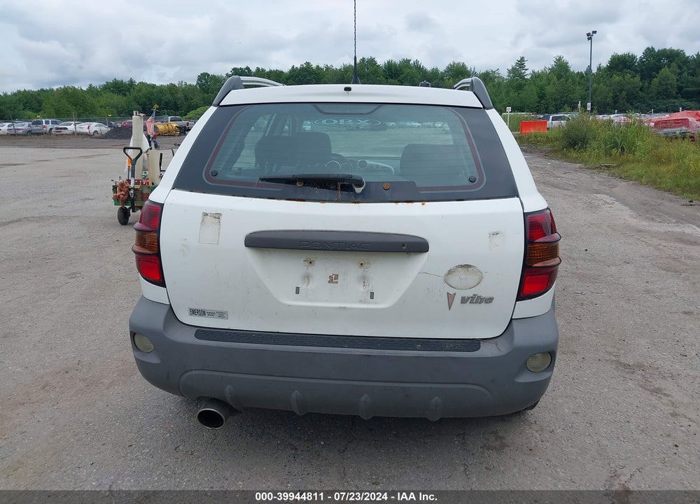 2006 PONTIAC VIBE VIN: 5Y2SL65826Z430831