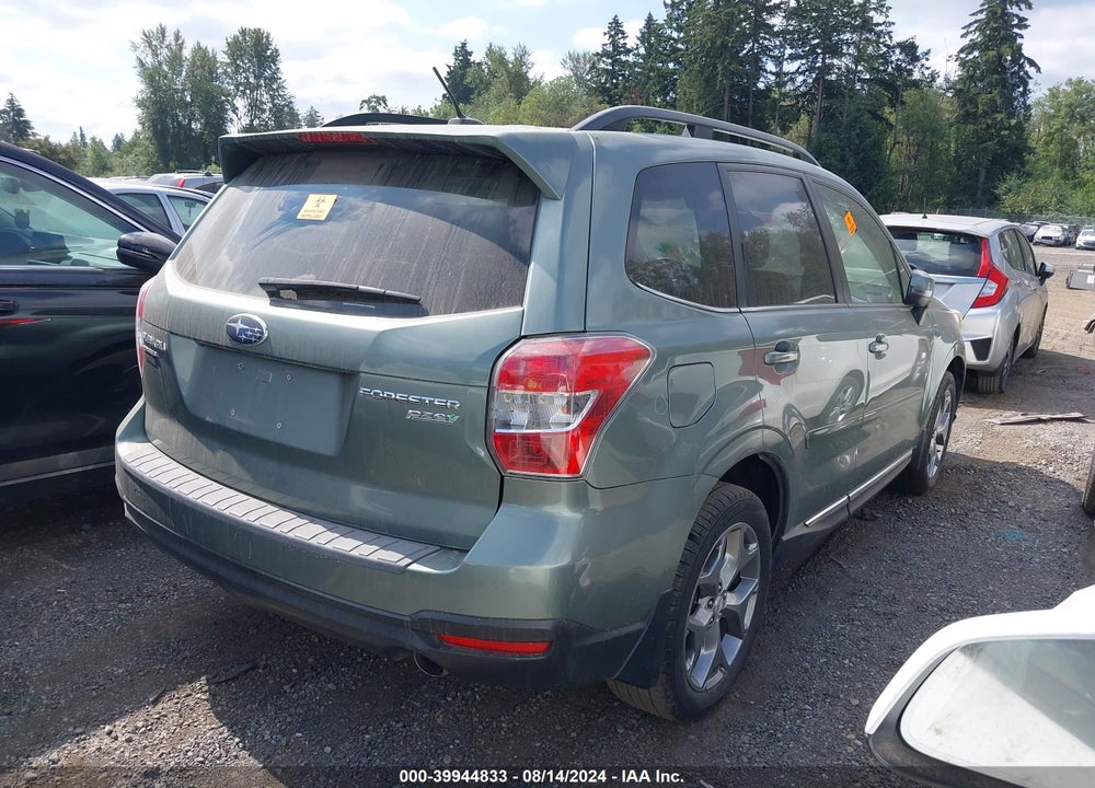 2015 SUBARU FORESTER 2.5I TOURING VIN: JF2SJAWC7FH508247