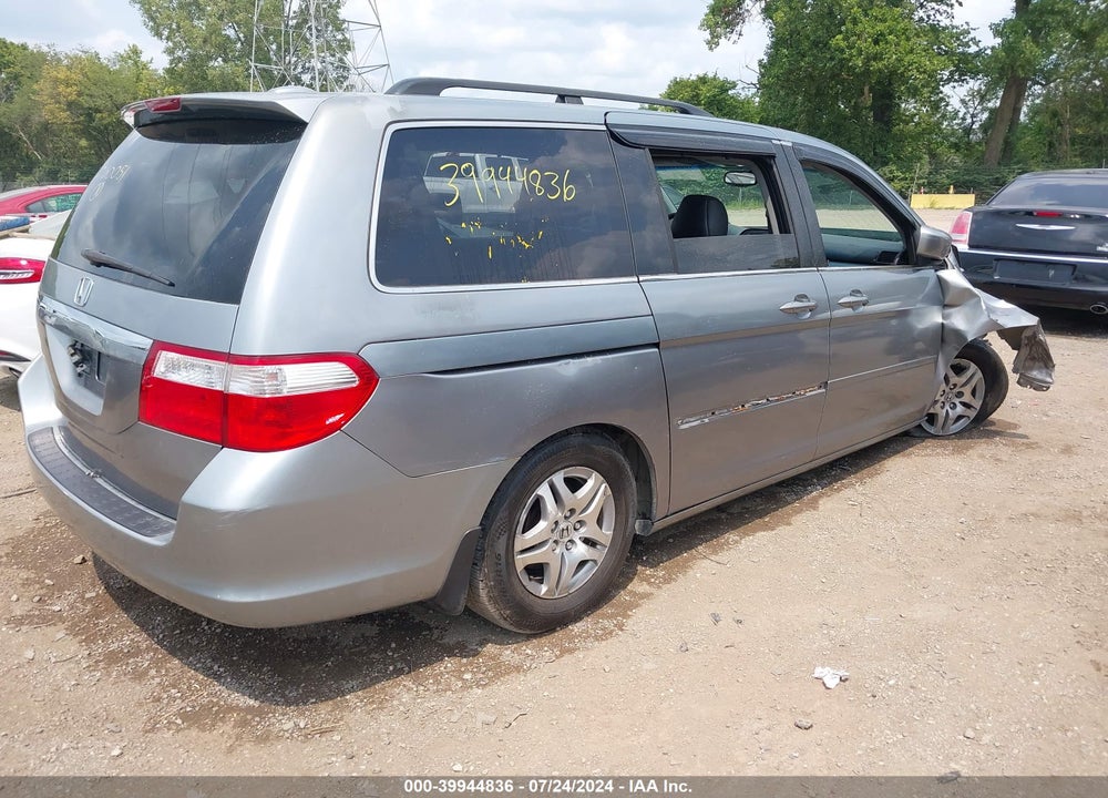 2006 HONDA ODYSSEY TOURING VIN: 5FNRL38816B060051