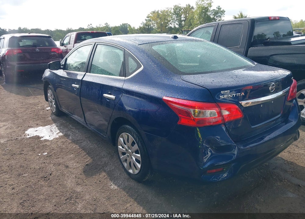 2017 NISSAN SENTRA SV VIN: 3N1AB7AP9HY293369