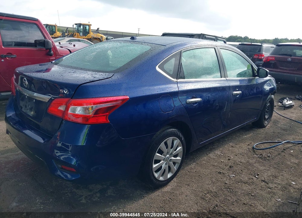 2017 NISSAN SENTRA SV VIN: 3N1AB7AP9HY293369